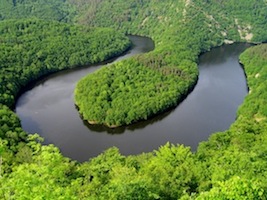 La Sioule en Auvergne, France