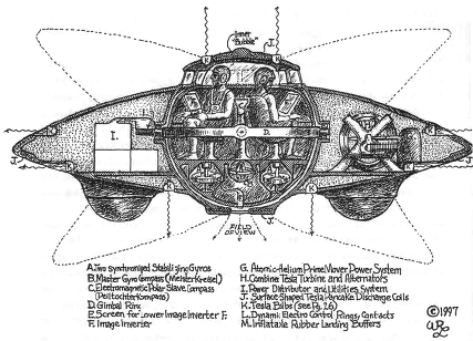 Soucoupe volante de W. Lyne