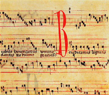 Notation en neumes carrés