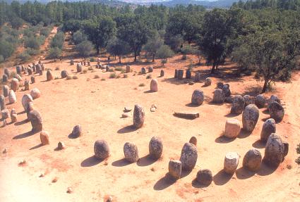 Cromlech d'Almendres, Portugal